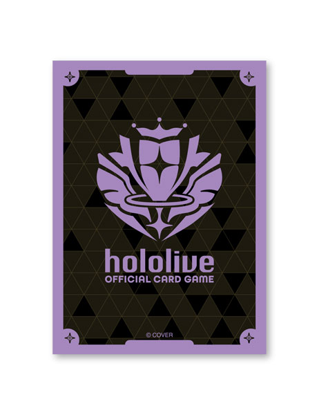 hololive OFFICIAL CARD GAME オフィシャルホロカスリーブ vol.42 『ブランドロゴ(Purple)』 パック