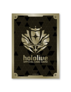 hololive OFFICIAL CARD GAME オフィシャルホロカスリーブ vol.43 『ブランドロゴ(Gold)』 パック