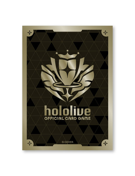 hololive OFFICIAL CARD GAME オフィシャルホロカスリーブ vol.43 『ブランドロゴ(Gold)』 パック