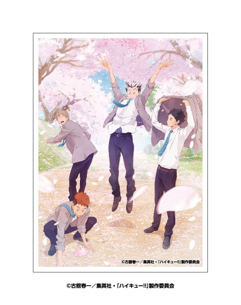 キャラクタースリーブ アニメ「ハイキュー！！」 桜吹雪(EN-1633) パック