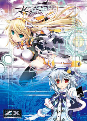 ラバープレイマット Z/X -Zillions of enemy X- 各務原あづみ＆ソードスナイパー リゲル