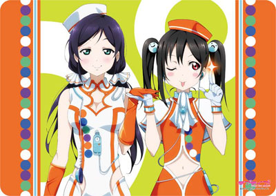 ラブライブ！ キャラクター万能ラバーマット にこ＆希