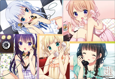 ブシロード ラバーマットコレクション Vol.20 ご注文はうさぎですか？