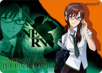 キャラクター万能ラバーマット ヱヴァンゲリヲン新劇場版：破 真希波・マリ・イラストリアス