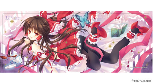 東方プロジェクト 汎用プレイマット 博麗霊夢 絵師：館川まこ