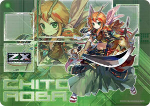ラバープレイマット Z/X -Zillions of enemy X- 青葉千歳（IGOB）