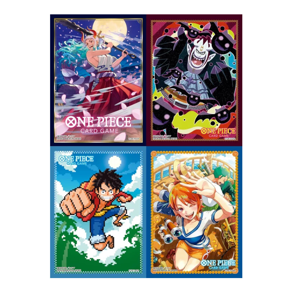 ONE PIECEカードゲーム オフィシャルカードスリーブ8 4種セット