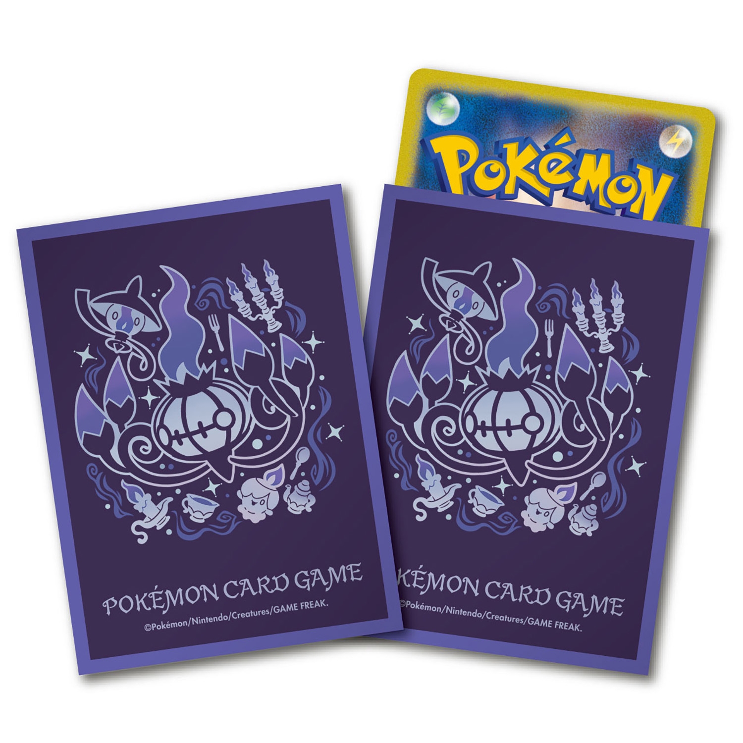 ポケモンカードゲーム デッキシールド プレミアム・グロス 進化の軌跡 シャンデラ
