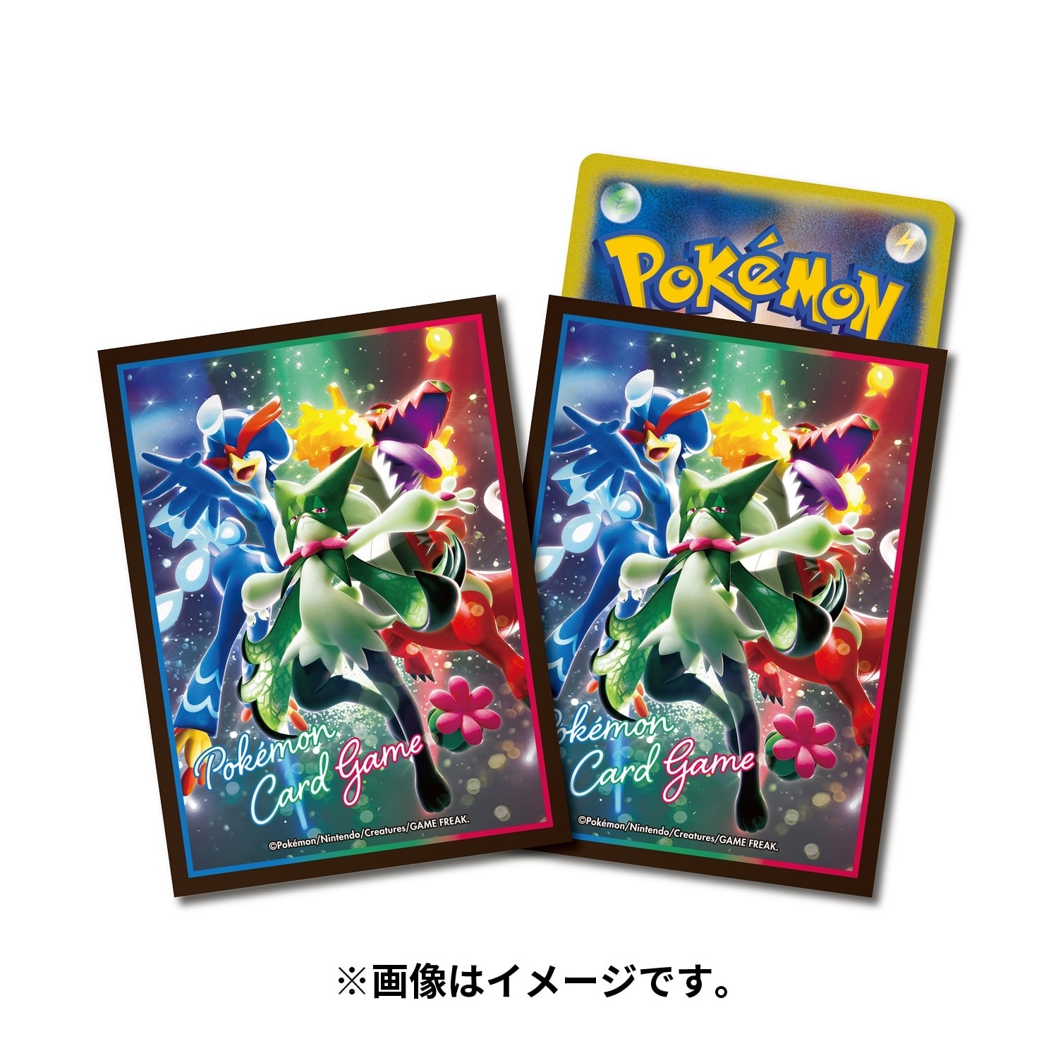 ポケモンカードゲーム デッキシールド マスカーニャ＆ラウドボーン＆ウェーニバル