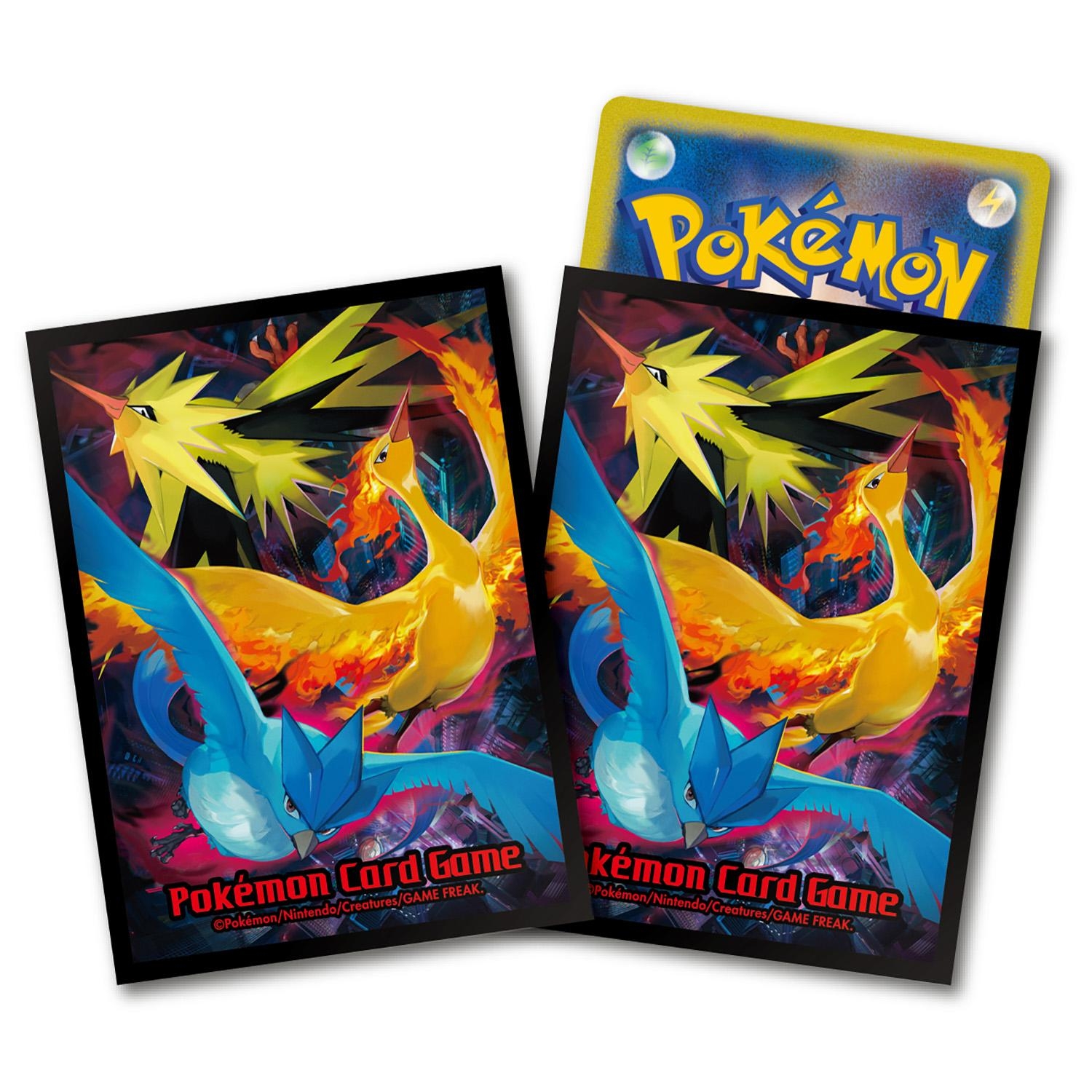 ポケモンカードゲーム デッキシールド ファイヤー＆サンダー＆フリーザー