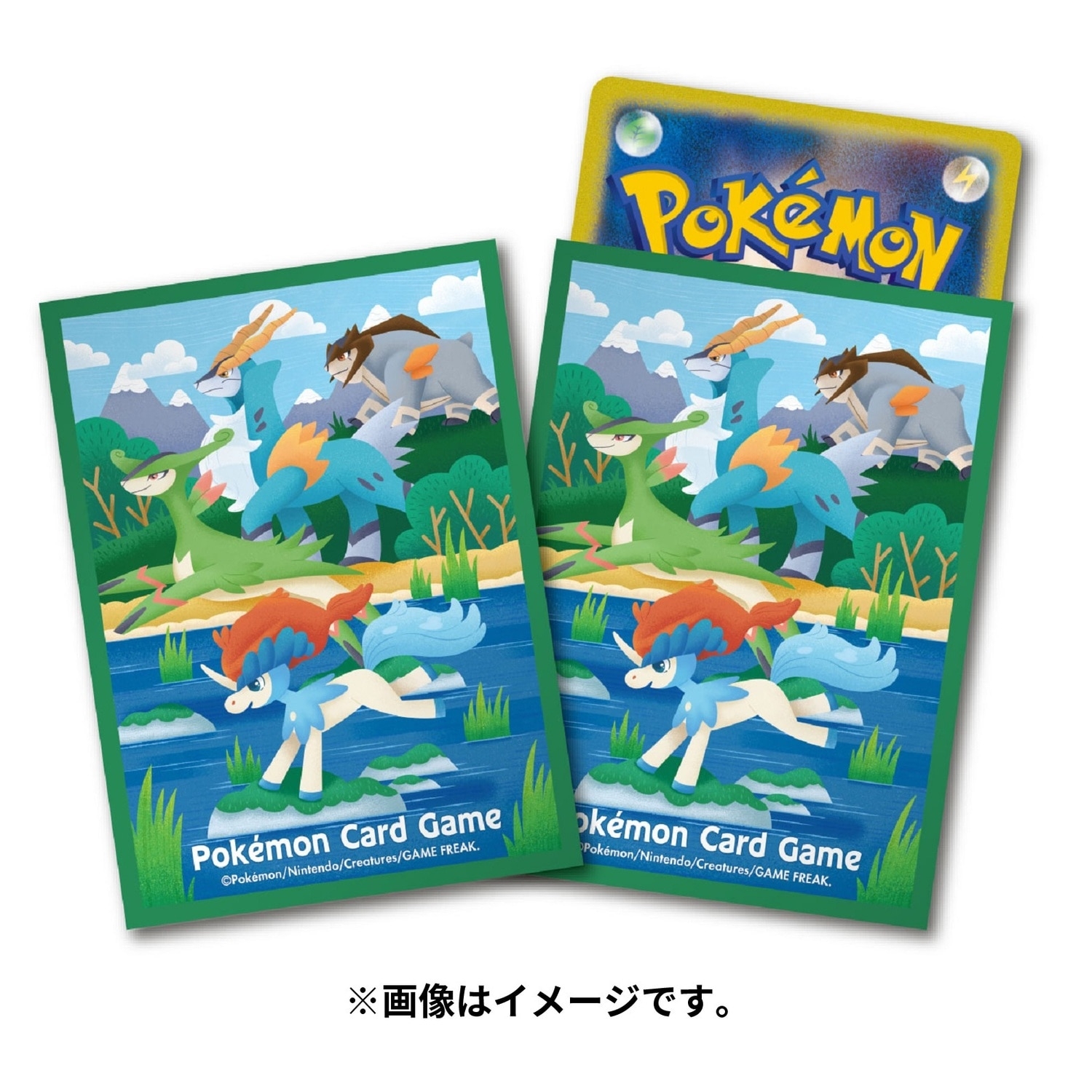 ポケモンカードゲーム デッキシールド ケルディオ