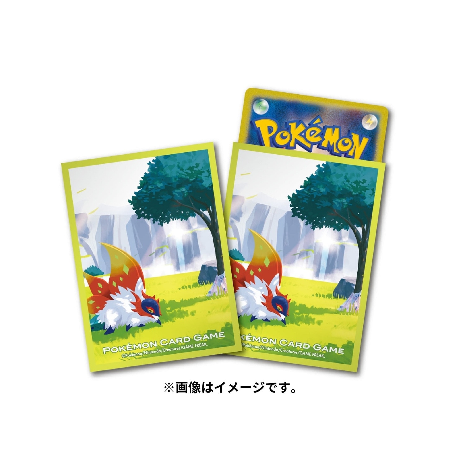 ポケモンカードゲーム デッキシールド プレミアム・マット チヲハウハネ