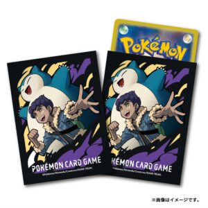 ポケモンカードゲーム  デッキシールド ホップ＆カビゴン