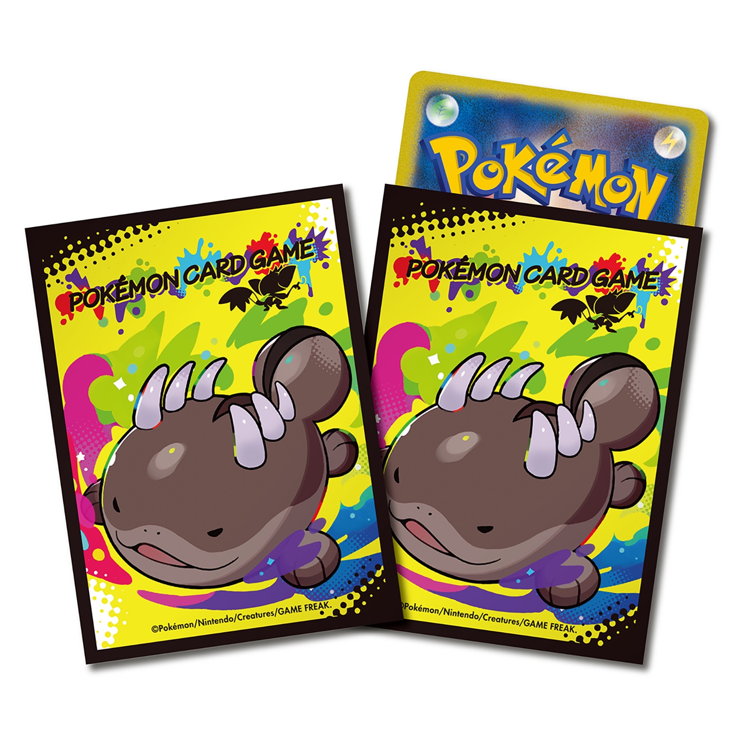 ポケモンカードゲーム デッキシールド モウドクキケン【ブラック】