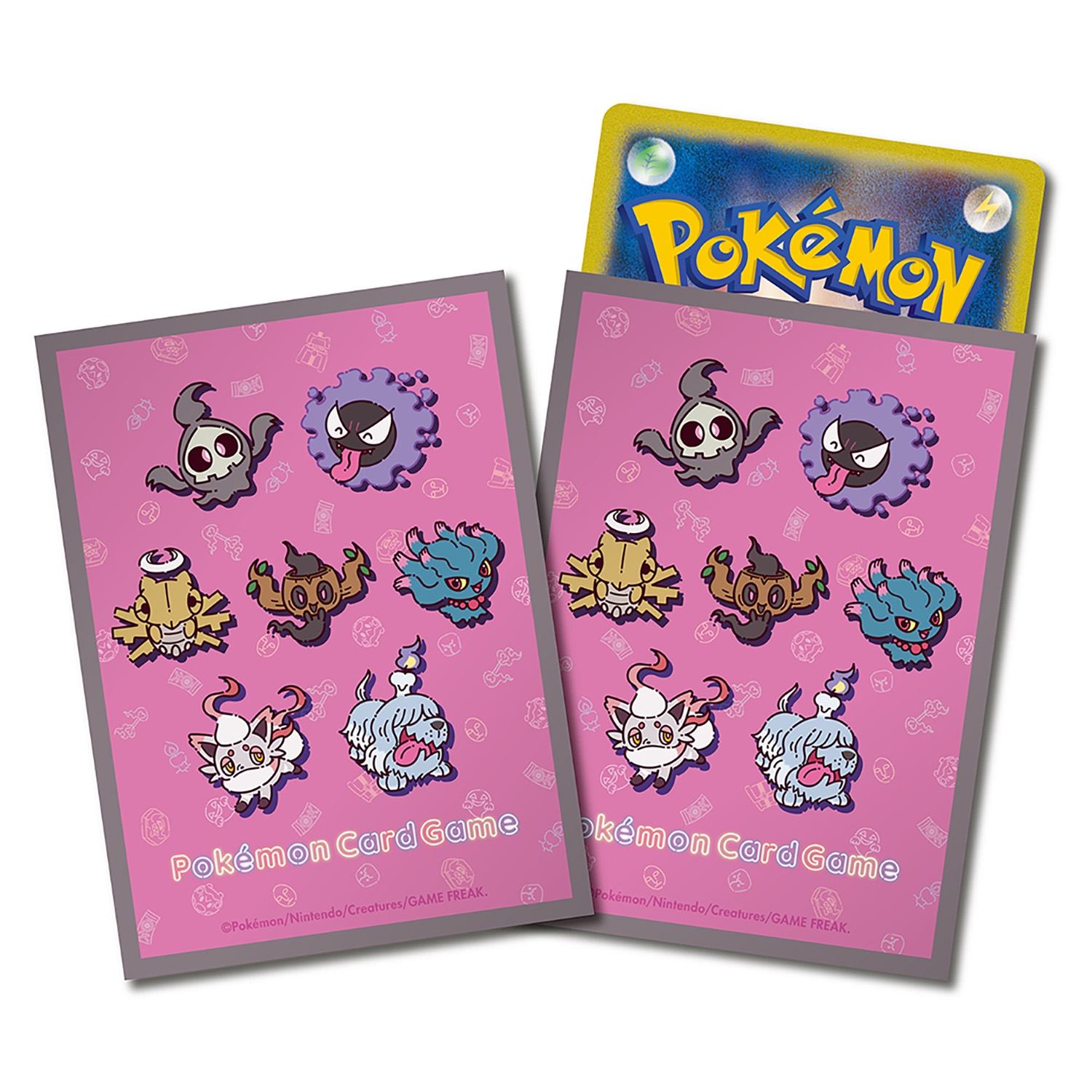 ポケモンカードゲーム デッキシールド yonayonaGhost【ブラウン】