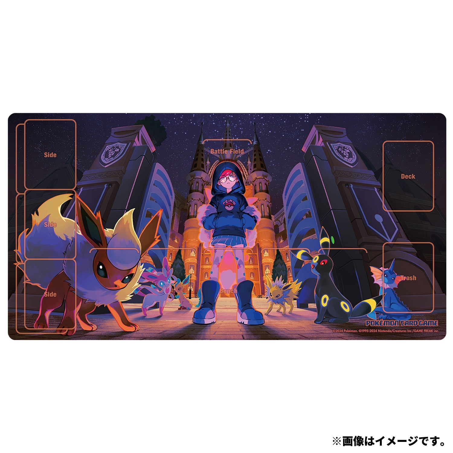 ポケモンカードゲーム ラバープレイマット カシオペア