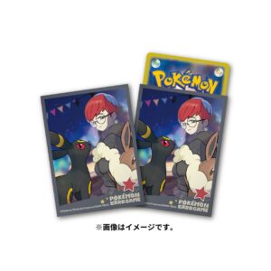 ポケモンカードゲーム デッキシールド POKÉMON TRAINERS ボタン＆ブラッキー