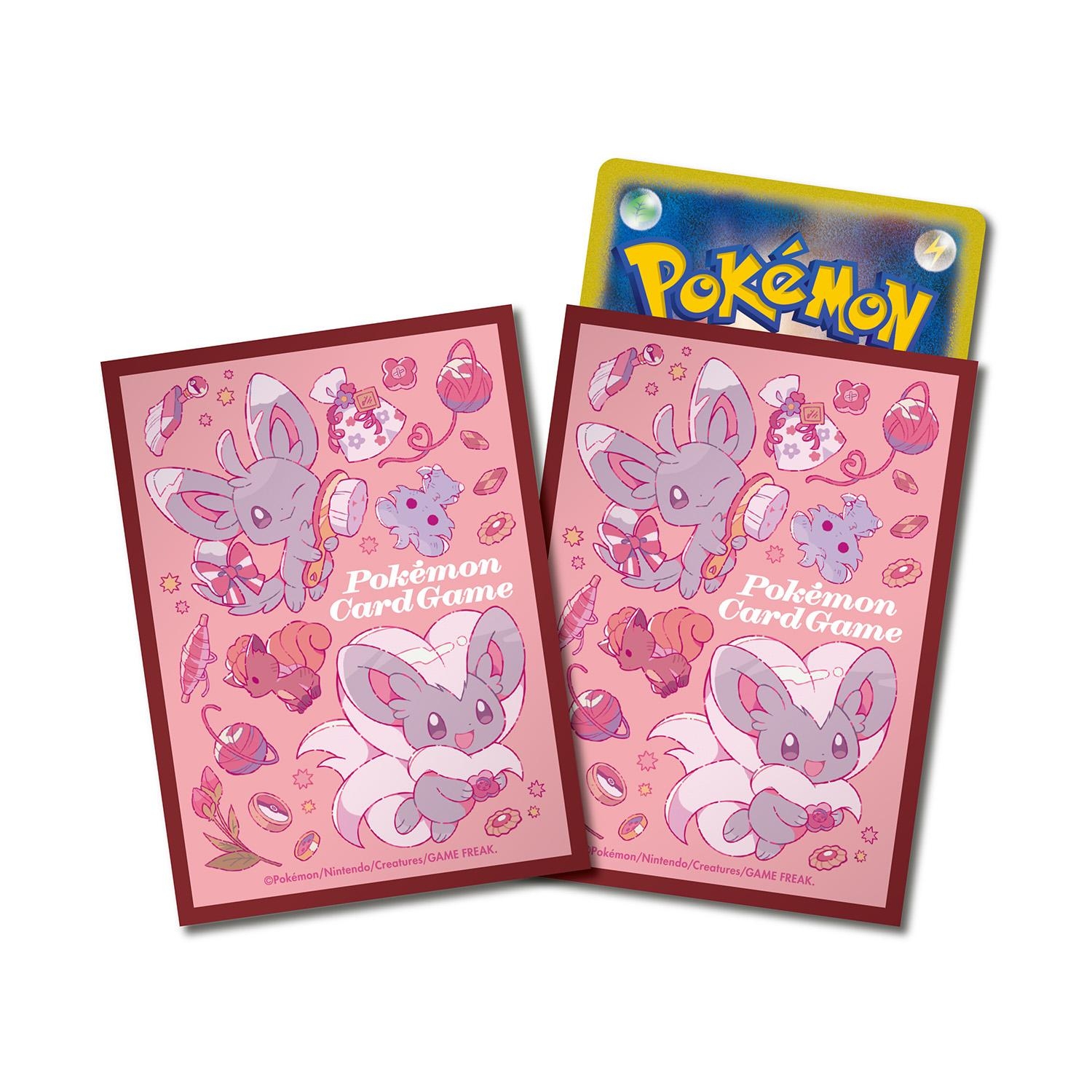 ポケモンカードゲーム デッキシールド チラーミィ＆チラチーノ