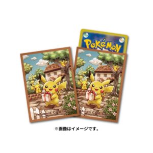 ポケモンカードゲーム デッキシールド ピカチュウの贈り物