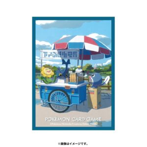 ポケモンカードゲーム デッキシールド ニョロモ＆キマワリ＆ヘラクロス＆チリーン
