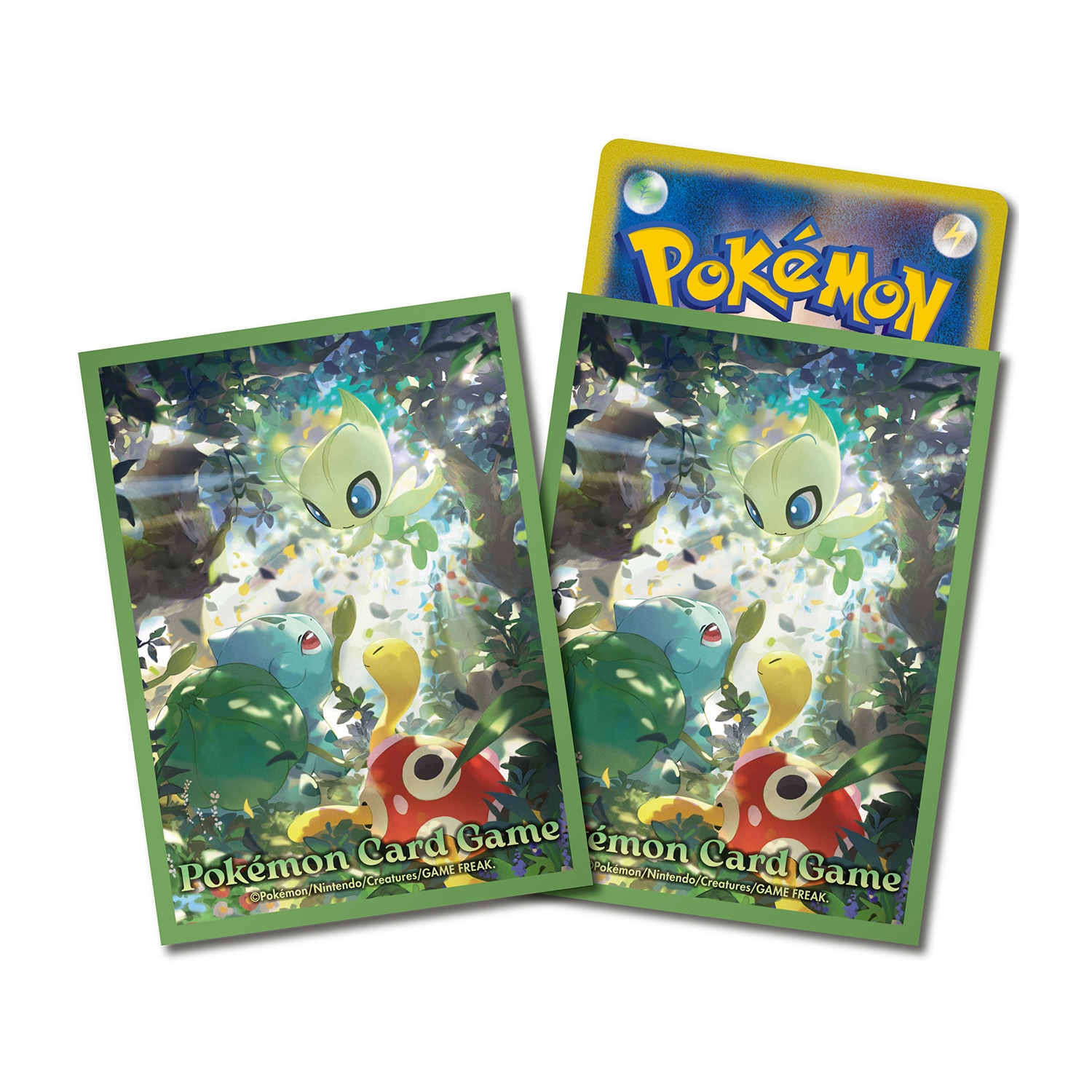ポケモンカードゲーム デッキシールド プレミアム・グロス セレビィと仲間たち