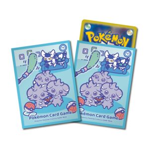 ポケモンカードゲーム デッキシールド のんびりじゃらし【ブルー】