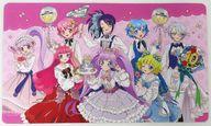 プリパラ10周年 描き下ろし 集合 花まつりver. マルチデスクマット