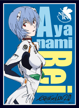 ブロッコリーキャラクタースリーブ ヱヴァンゲリヲン新劇場版「綾波 レイ」 パック