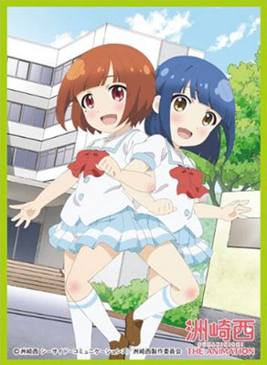 きゃらスリーブコレクション マットシリーズ 「洲崎西 THE ANIMATION」 洲崎綾＆西明日香 (No.MT247) パック