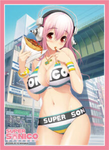 ブロッコリーキャラクタースリーブ すーぱーそに子「アキバ」 パック