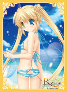 ブロッコリーキャラクタースリーブ Rewrite「中津 静流」 パック