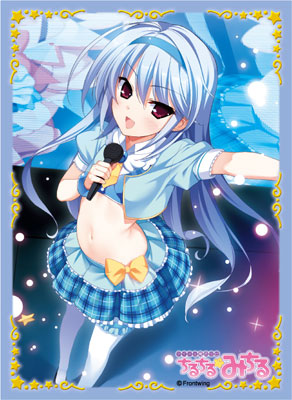 ブロッコリーキャラクタースリーブ アイドル魔法少女ちるちるみちる「トップアイドル・風見 一姫」 パック