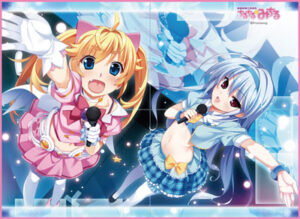 TCG万能プレイマット アイドル魔法少女ちるちるみちる「みちる＆一姫」