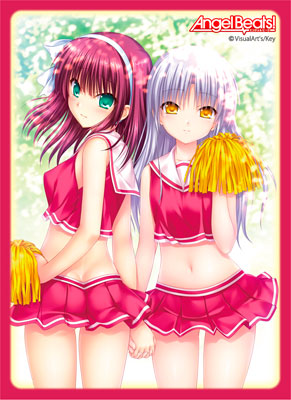 ブロッコリーキャラクタースリーブ Angel Beats！「ゆり＆天使」 パック