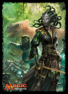 MTG公式サプライ マジック：ザ・ギャザリング プレイヤーズカードスリーブ MTGS-001 イクサラン(A) パック