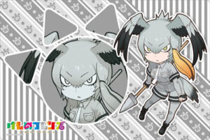 ブシロード ラバーマットコレクション Vol.96 けものフレンズ『ハシビロコウ』