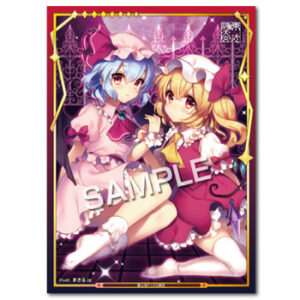波天宮『東方Project』キャラクタースリーブ「レミリア＆フランドール」-illust.まさる.jp-R パック