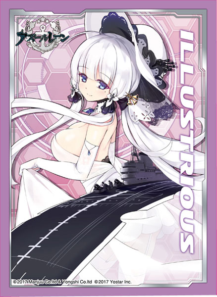 ブロッコリーキャラクタースリーブ アズールレーン「イラストリアス」 パック