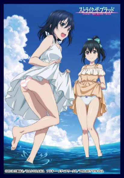 クロックワークス スリーブコレクションvol.4 ストライク・ザ・ブラッド 姫柊雪菜＆暁凪沙 パック