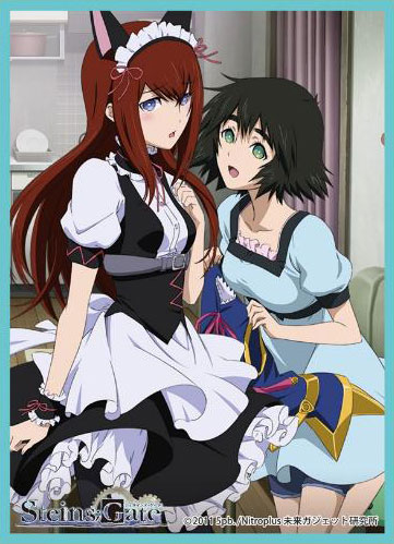 きゃらスリーブコレクション マットシリーズ STEINS；GATE 紅莉栖＆まゆり(No.MT546)パック