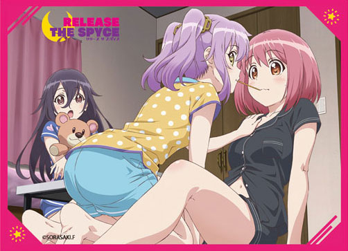 きゃらスリーブコレクションマットシリーズ「RELEASE THE SPYCE」源モモ＆相模楓＆石川五恵(No.MT609) パック