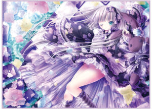 TCG万能プレイマット E☆2 てぃんくる「Sweets World雅 ～kohakuto-no-aya～」