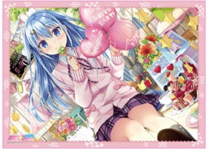 TCG万能プレイマット E☆2 なつめえり「ハッピーアニバーサリー えつみん」