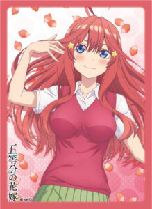 ブロッコリーキャラクタースリーブ 五等分の花嫁「中野五月」 パック