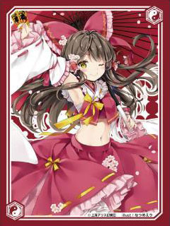 アクシア キャラクタースリーブ 東方Project「博麗霊夢」春祭り2019 パック