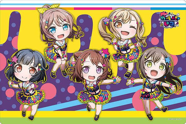 ブシロード ラバーマットコレクション Vol.365 BanG Dream！ ガルパ☆ピコ『Poppin’Party カラフルポッピン！』