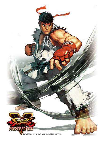 ブロッコリーキャラクタースリーブ STREET FIGHTER V「リュウ」 パック