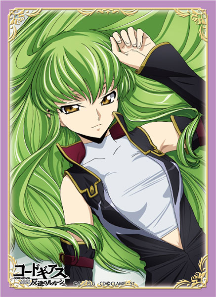 ブロッコリーキャラクタースリーブ コードギアス 反逆のルルーシュ「C.C.」Ver.2 パック