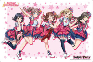 ブシロード ラバーマットコレクション Vol.477 バンドリ！ ガールズバンドパーティ！『Poppin’Party チアフルスタ―☆』