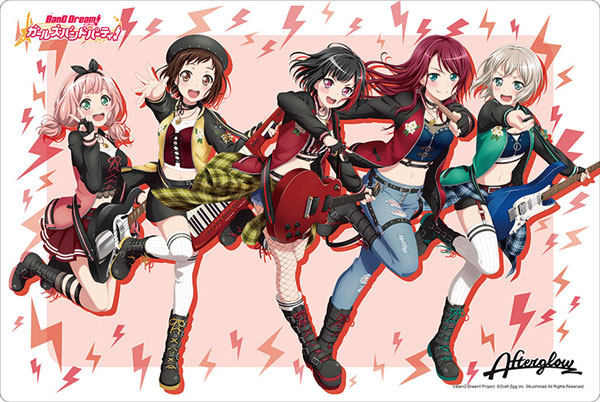 ブシロード ラバーマットコレクション Vol.478 バンドリ！ ガールズバンドパーティ！『Afterglow 疾駆の空』